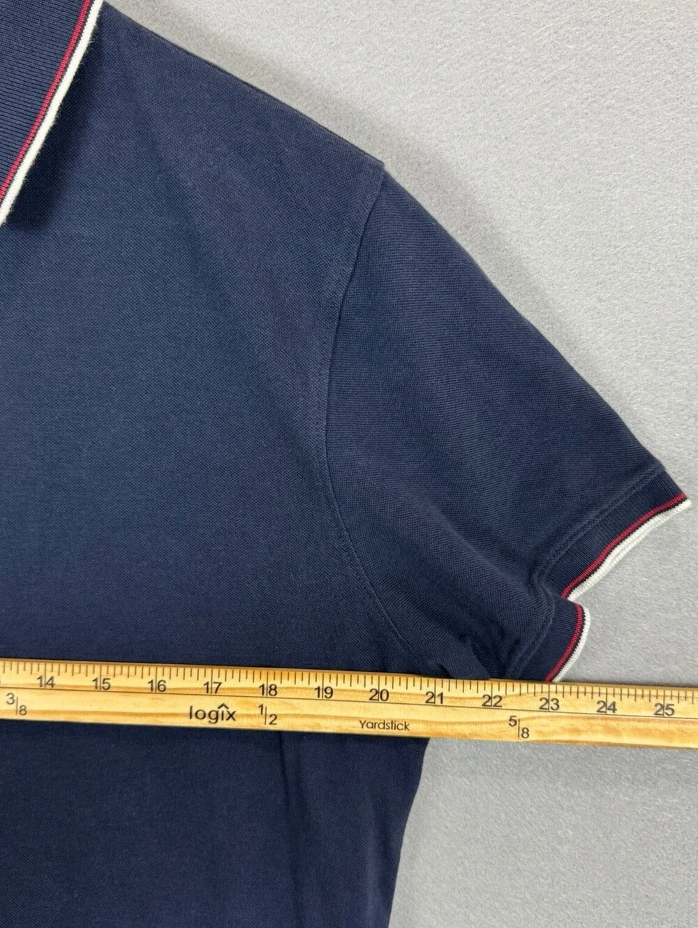 J.Crew Bowery Pique Polo Shirt Men’s M Navy